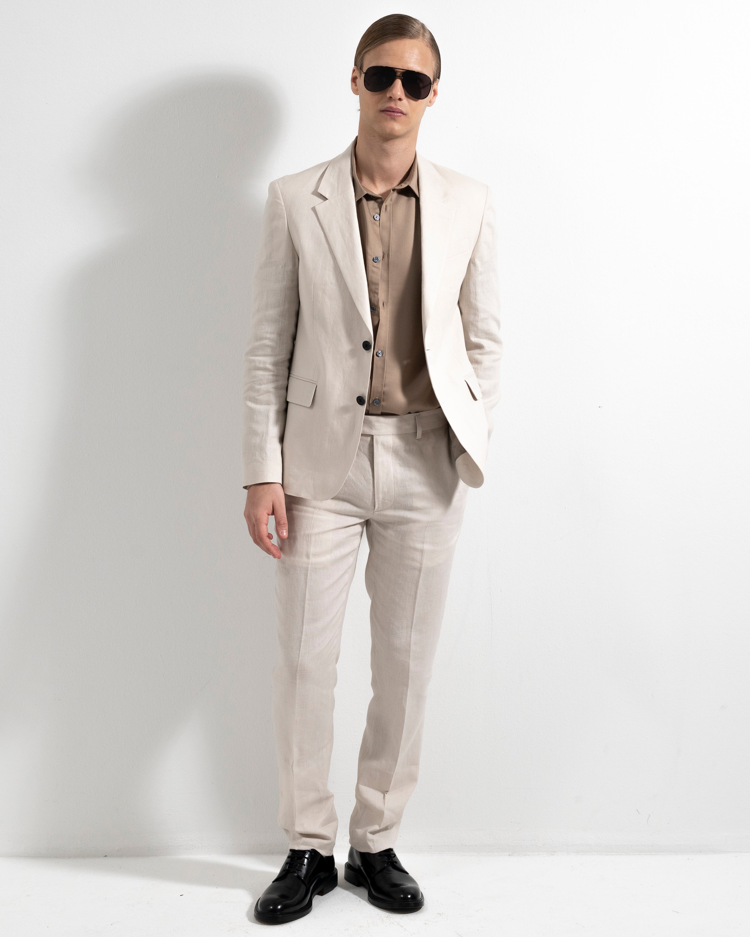 Airo Linen Suit - Nature
