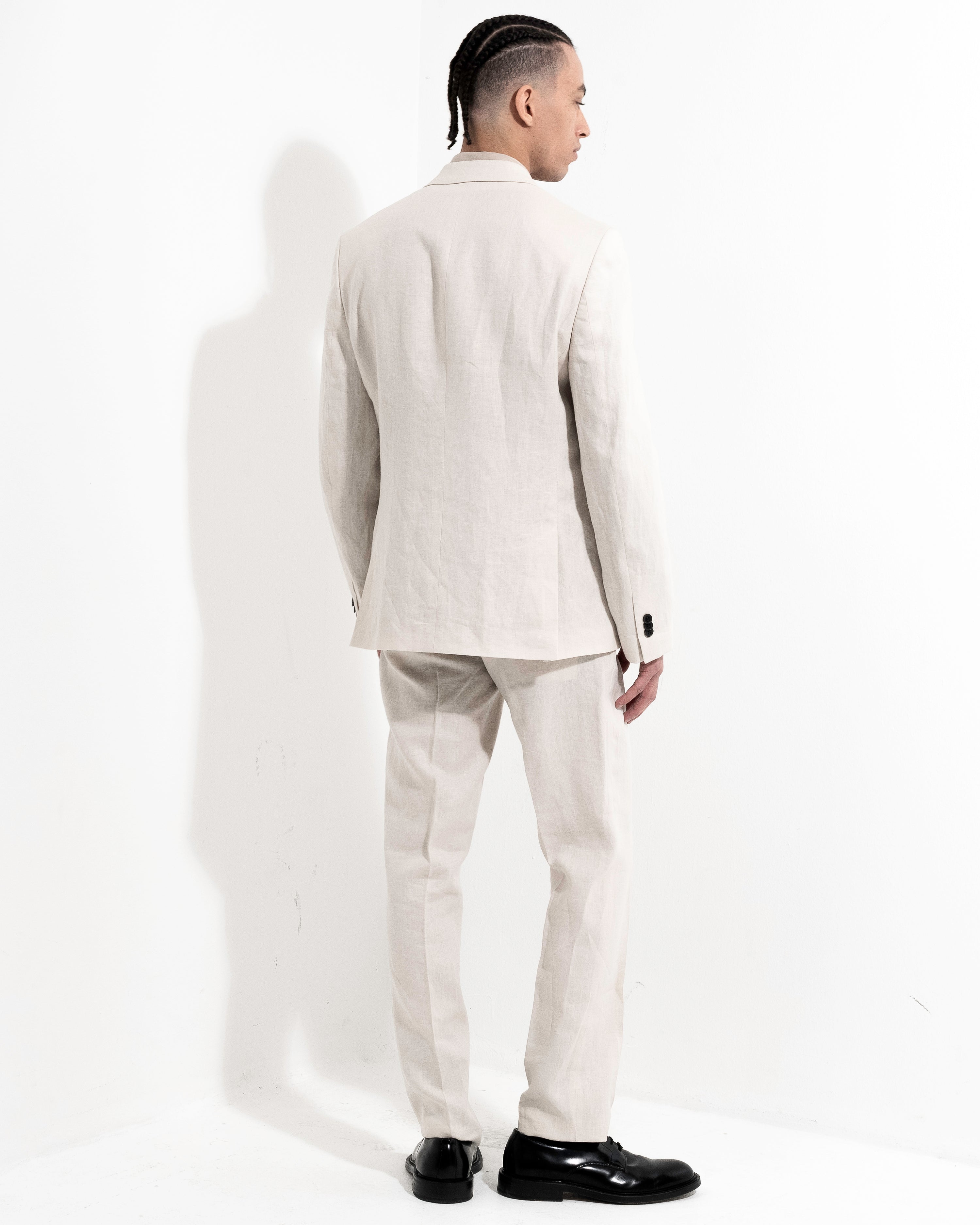 Airo Linen Suit Jacket - Nature