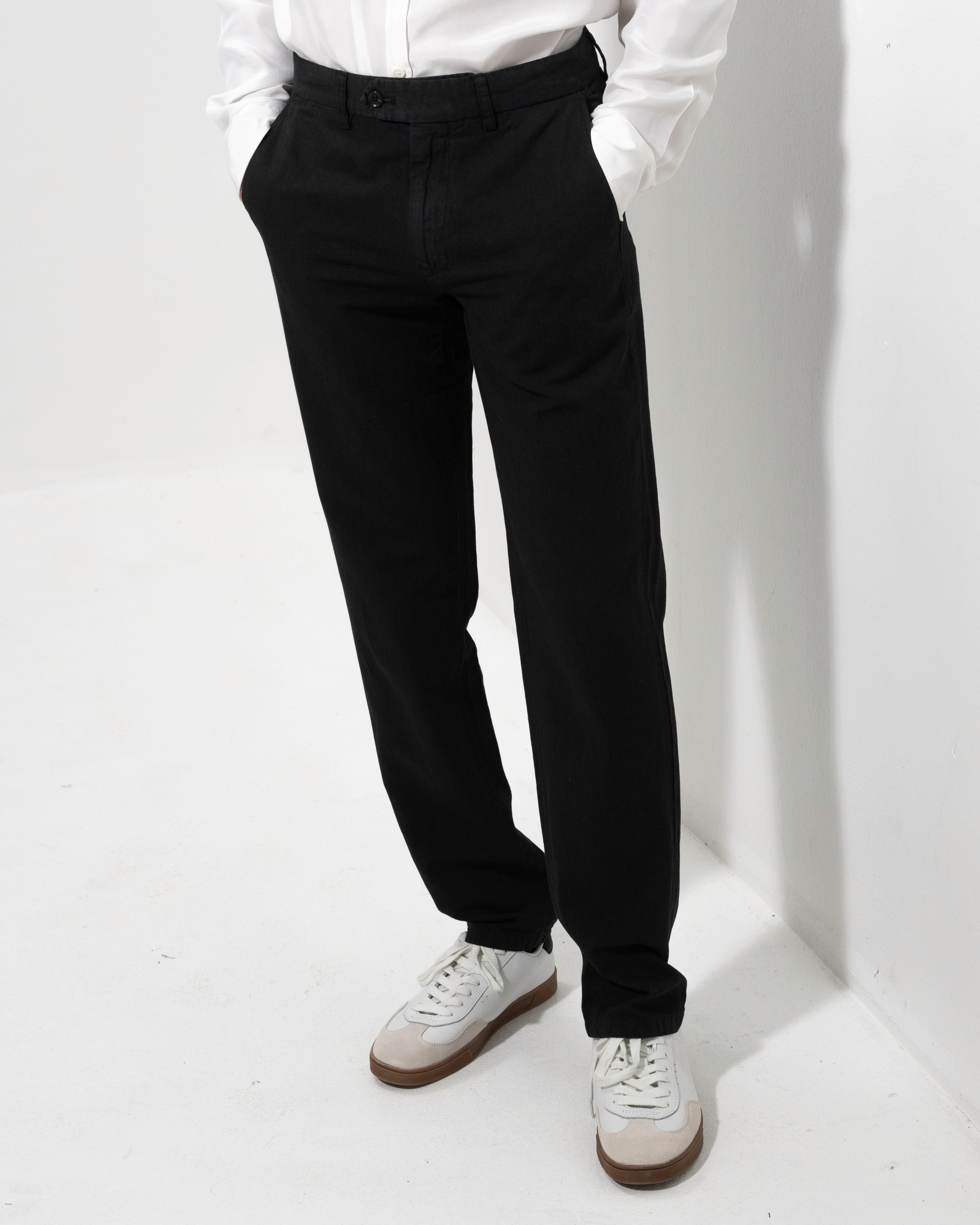 Trousers Co Lin Lyo - Black