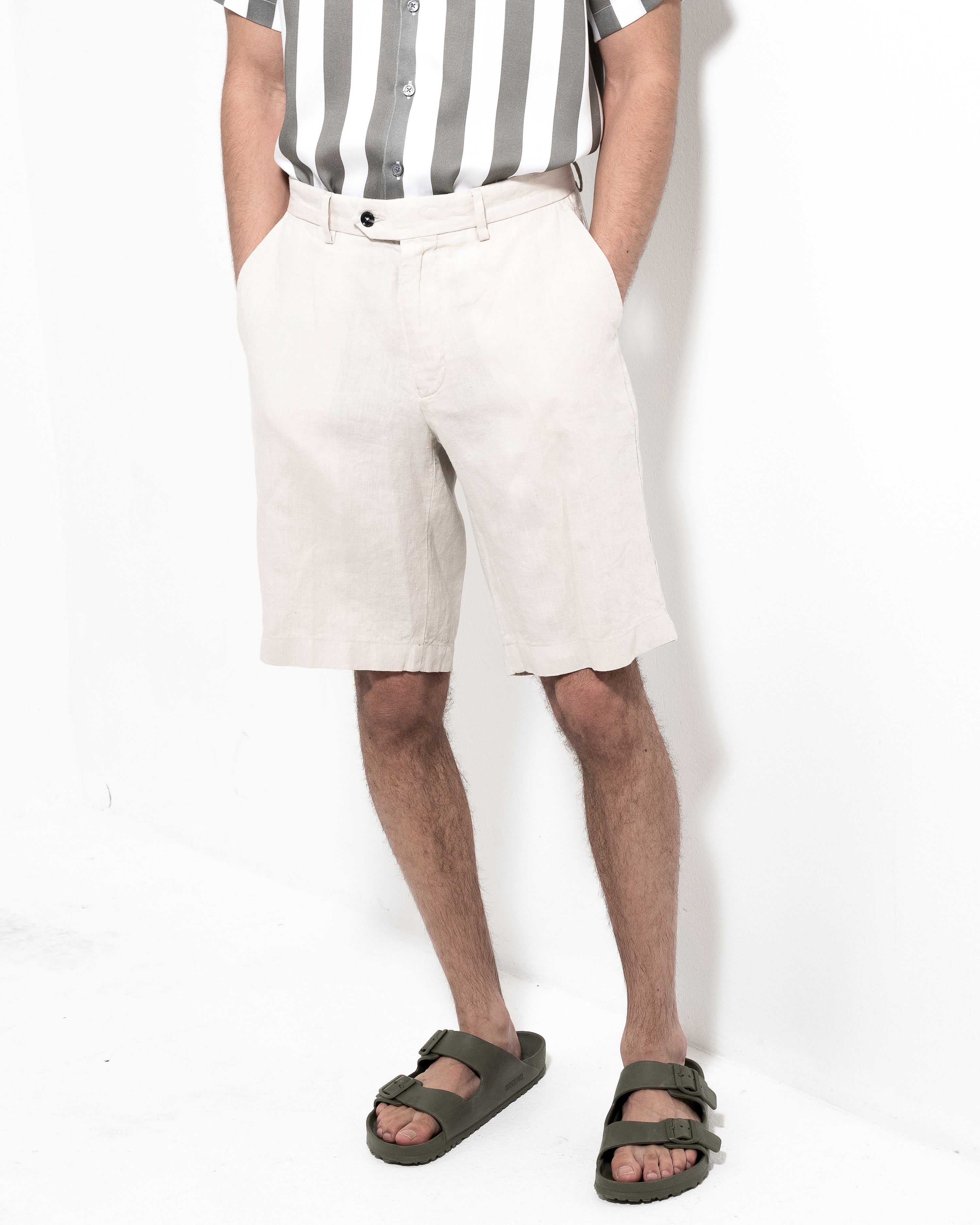 Shorts Linen - Nature