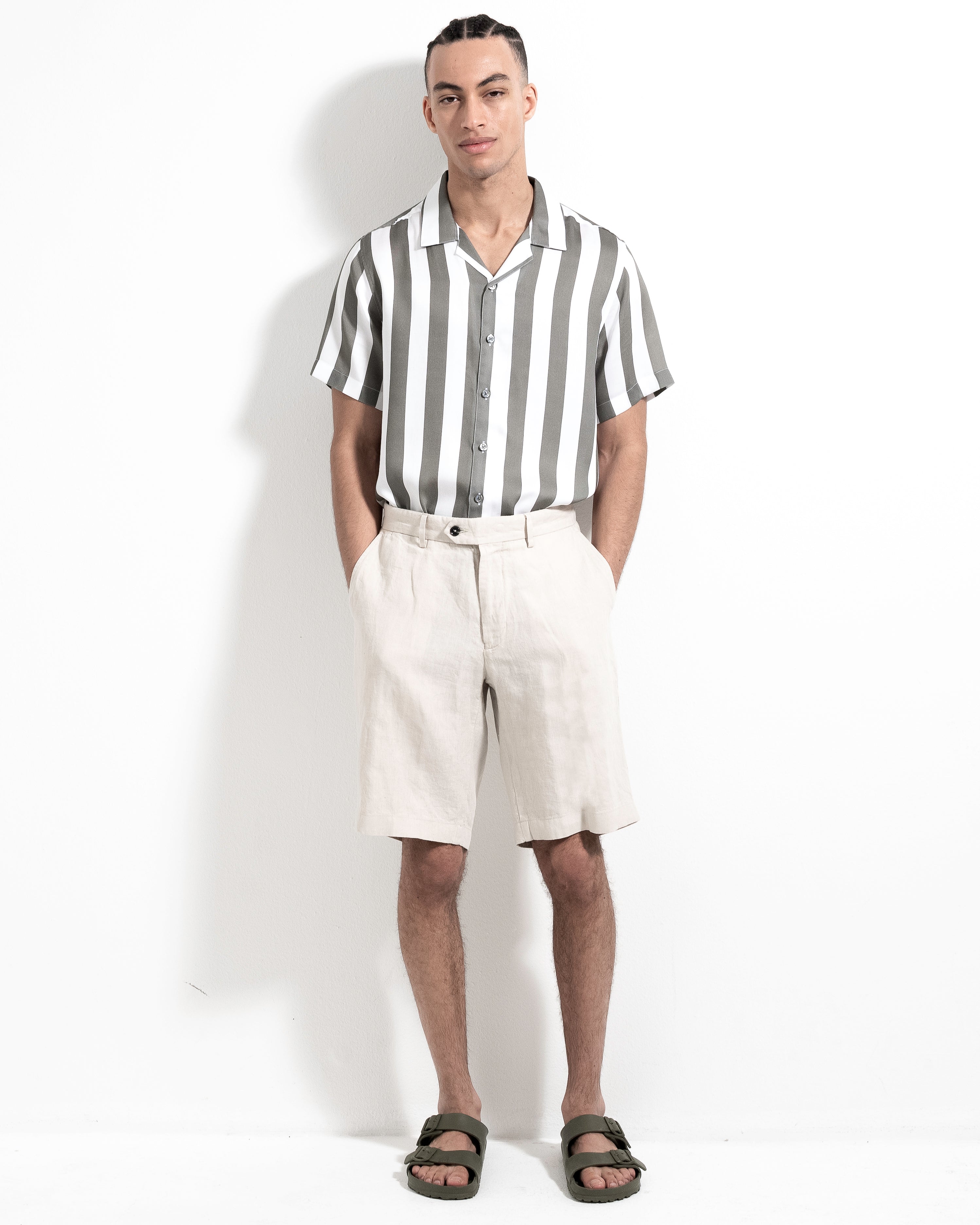 Shorts Linen - Nature