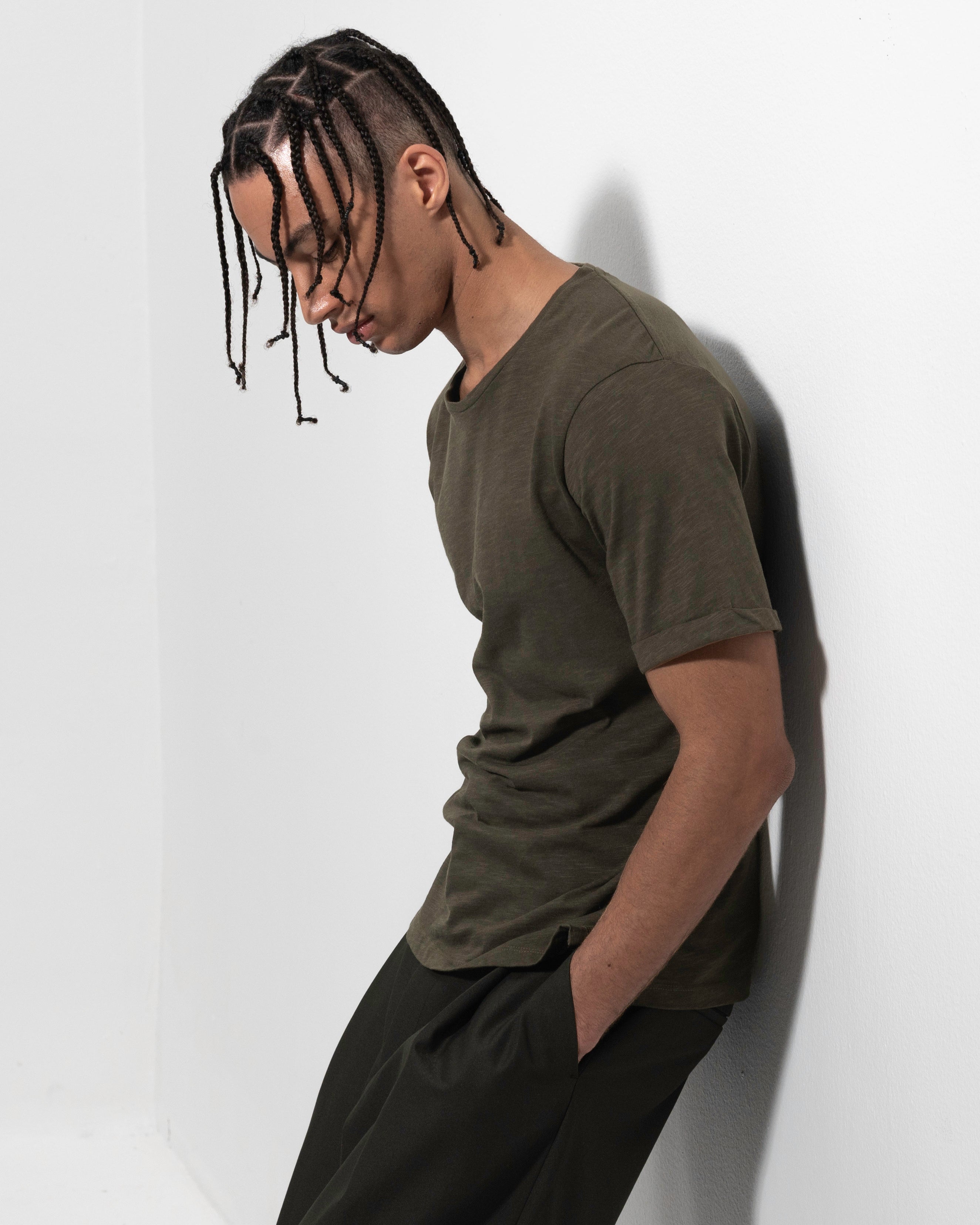 Core Tee - Dark Olive Green