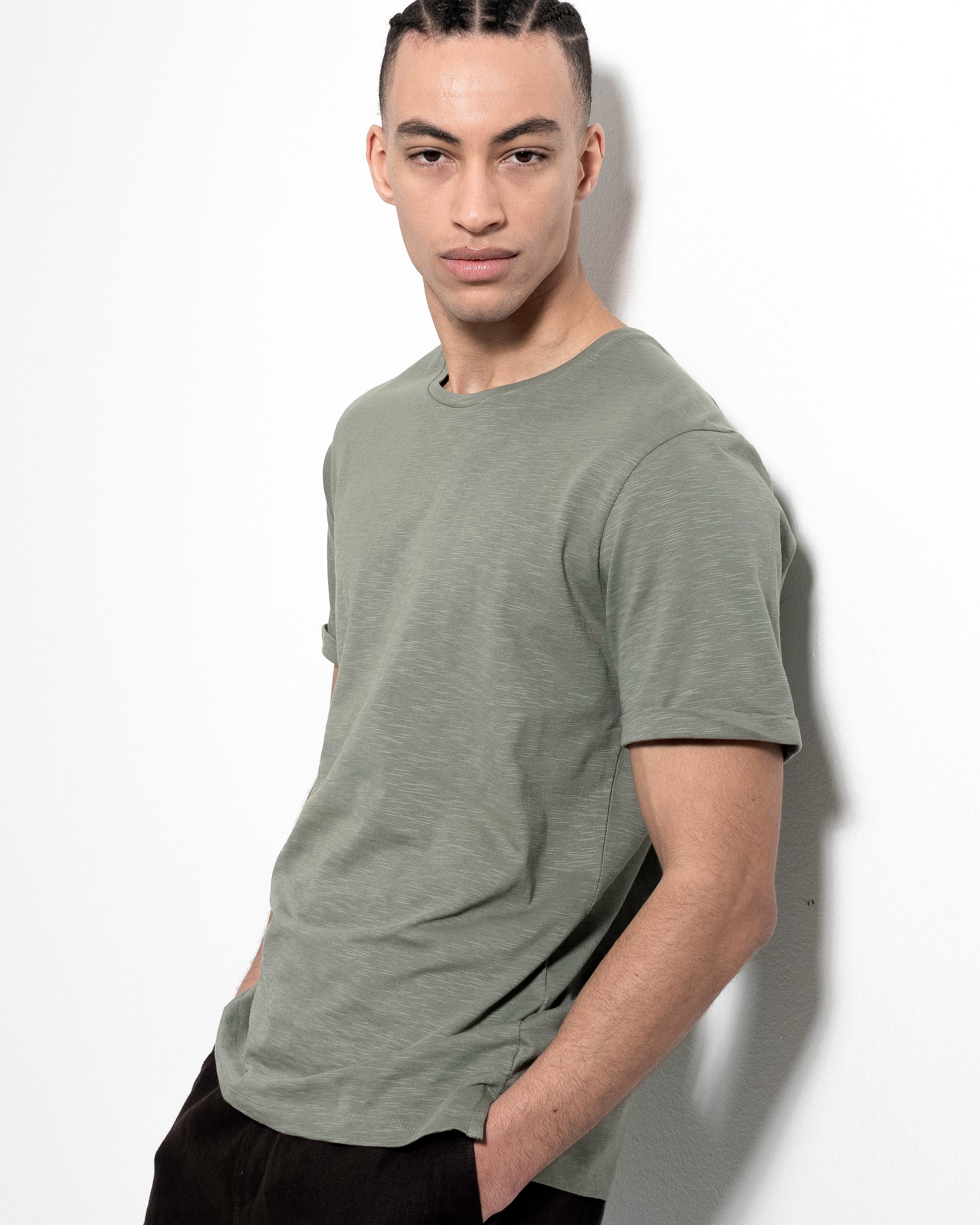 Core Tee - Khaki Green