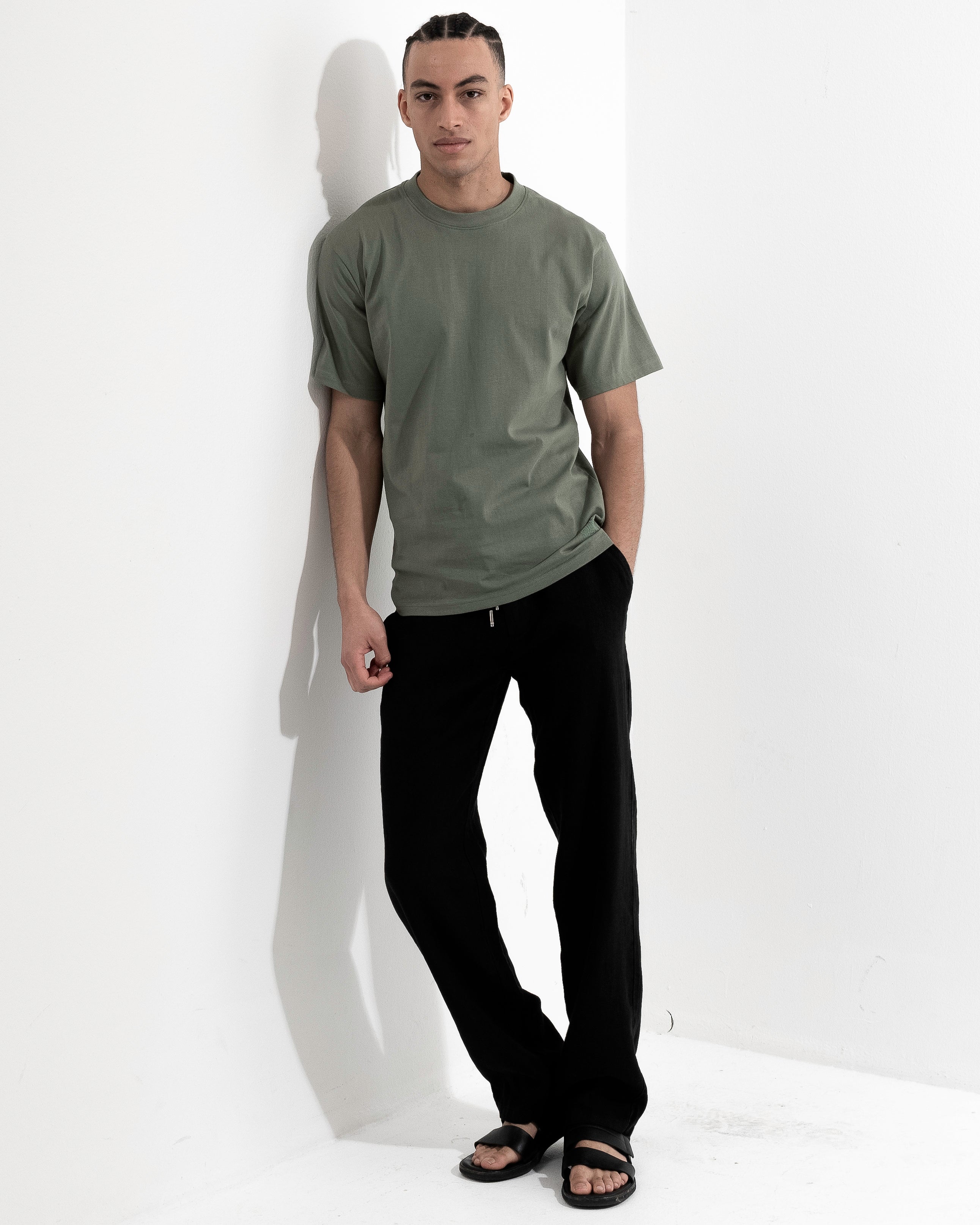 Skate Tee - Khaki Green