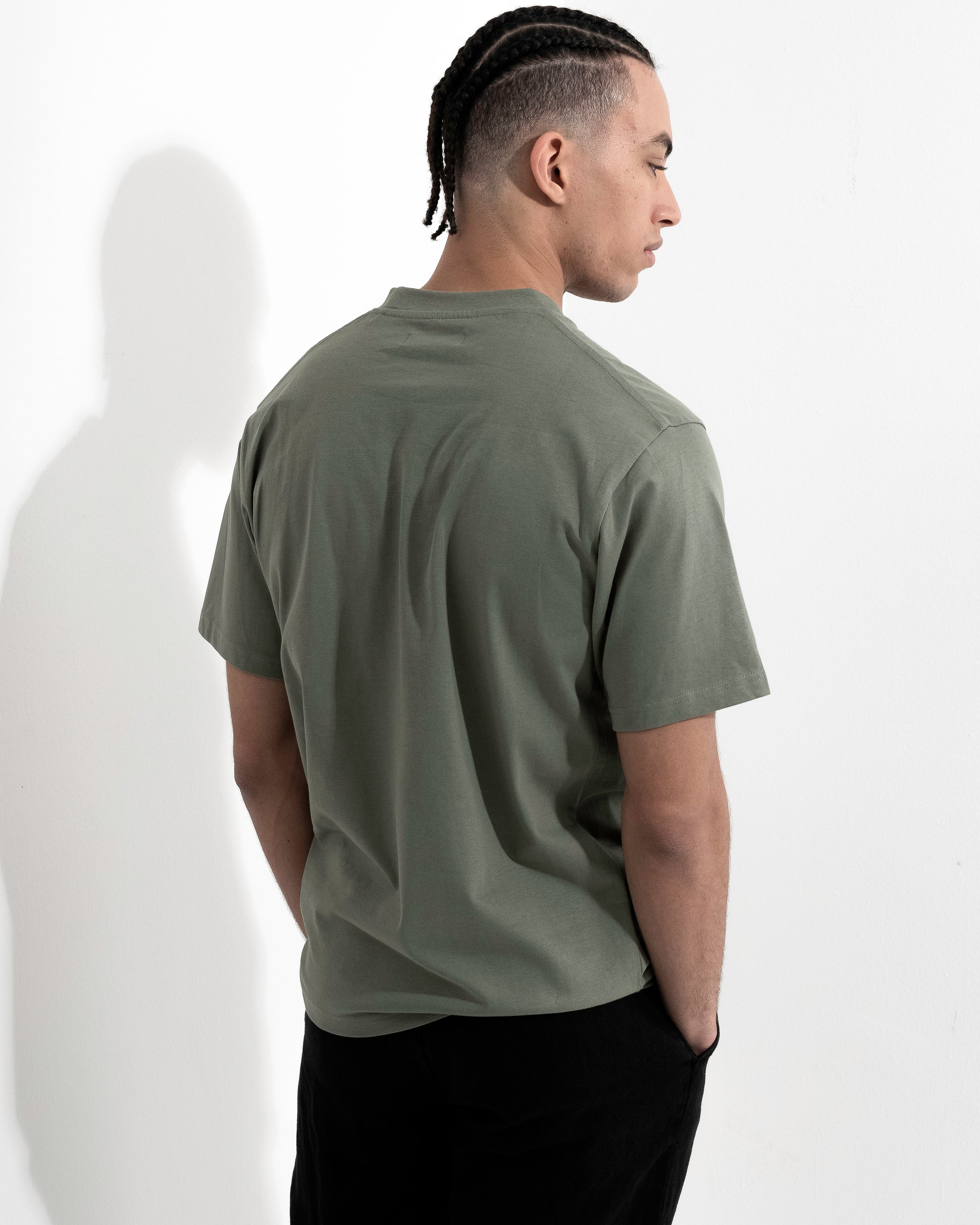 Skate Tee - Khaki Green