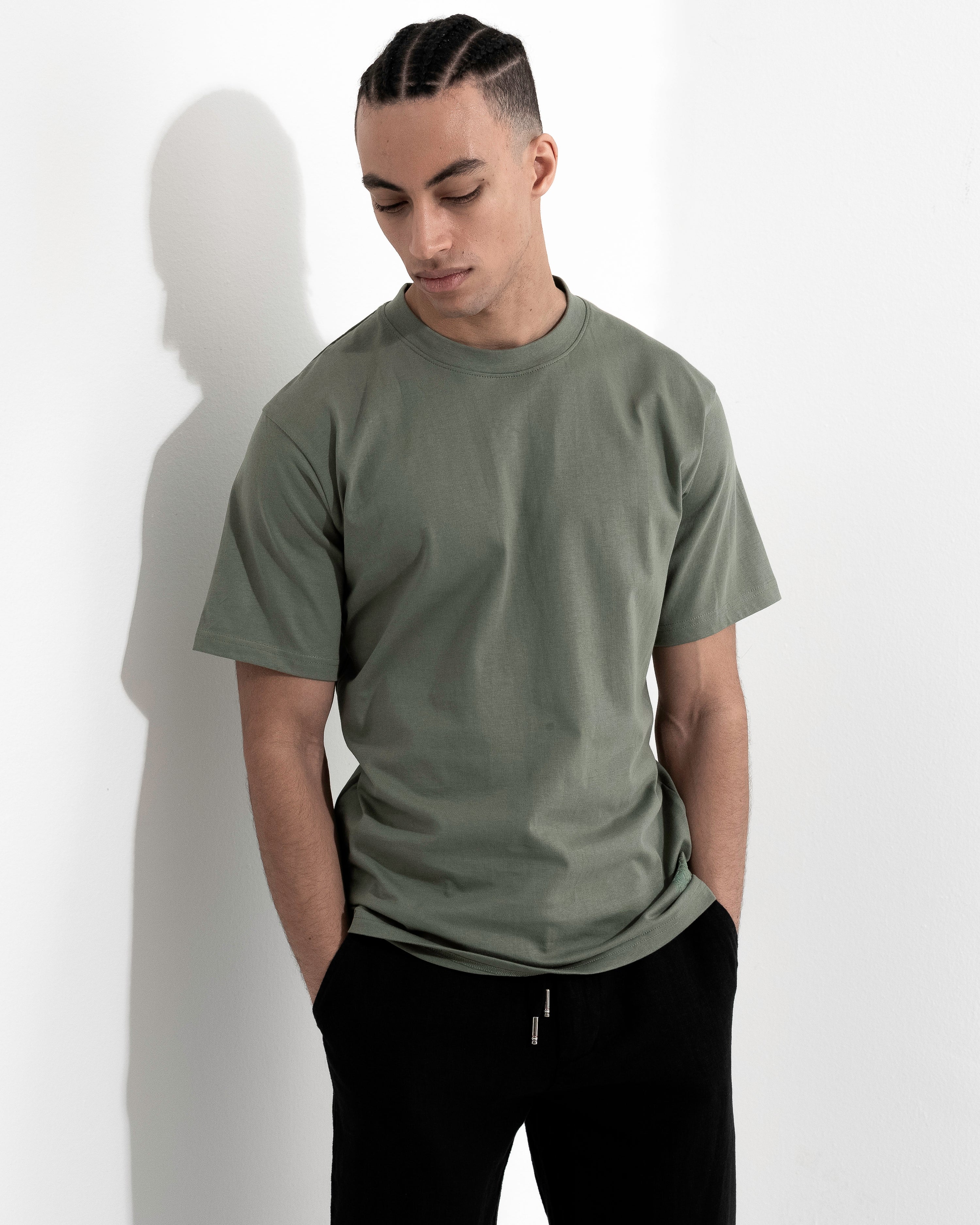 Skate Tee - Khaki Green