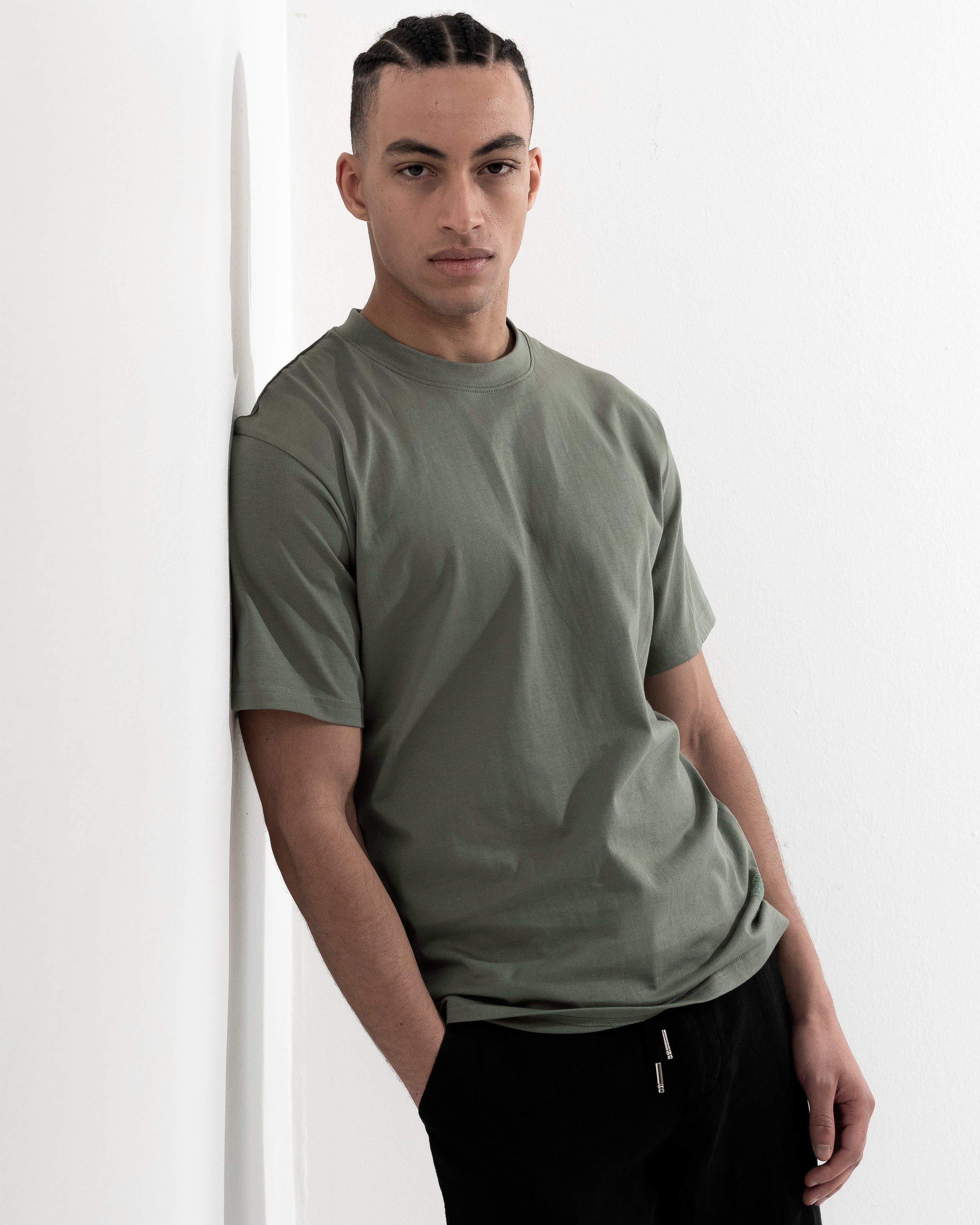 Skate Tee - Khaki Green