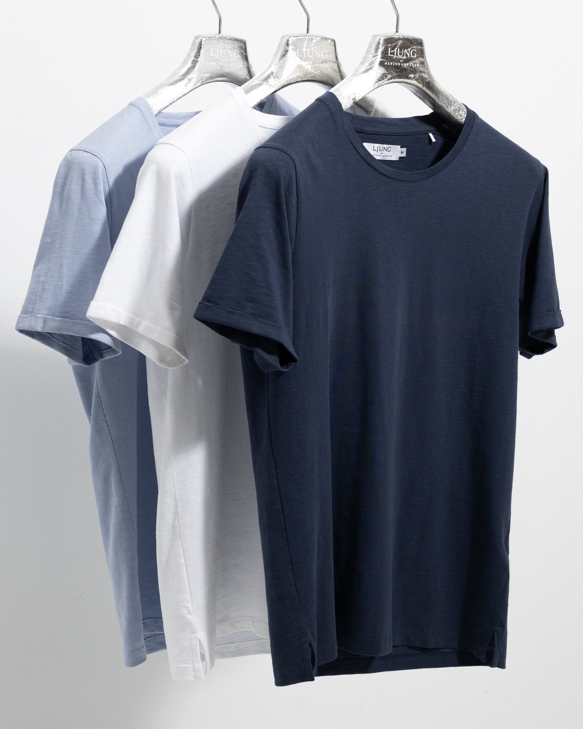 Core Tee 3 Pack - Ice Blue/ White/ Dusty Blue