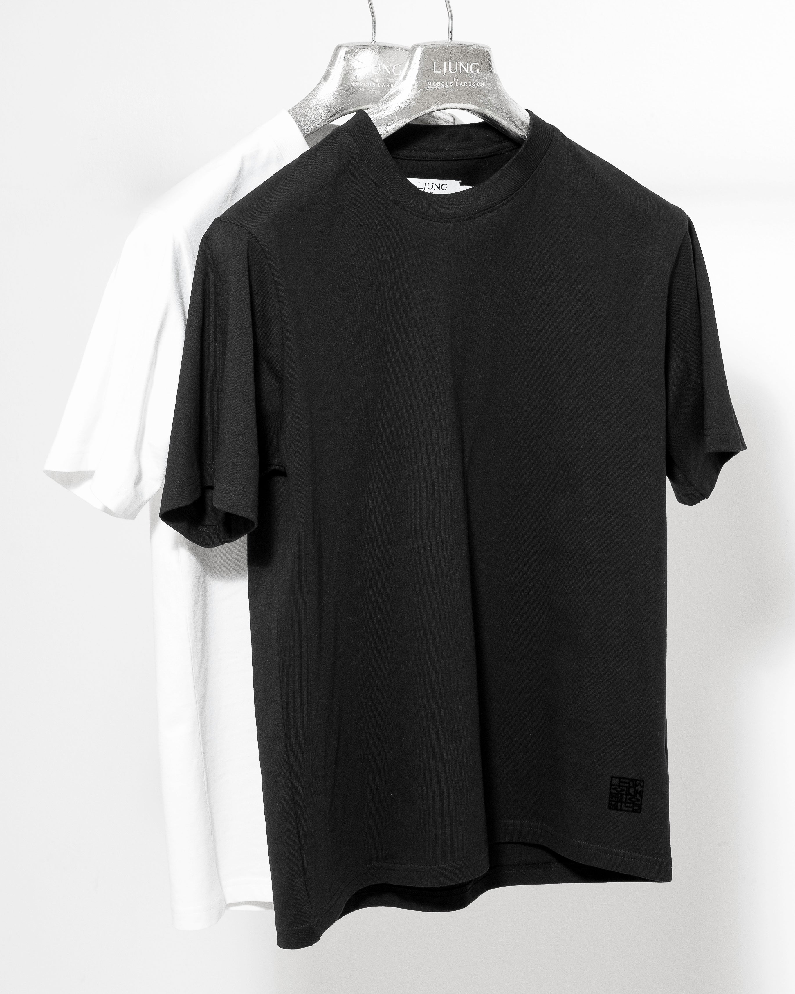 Skate Tee 2 Pack - Black/ White