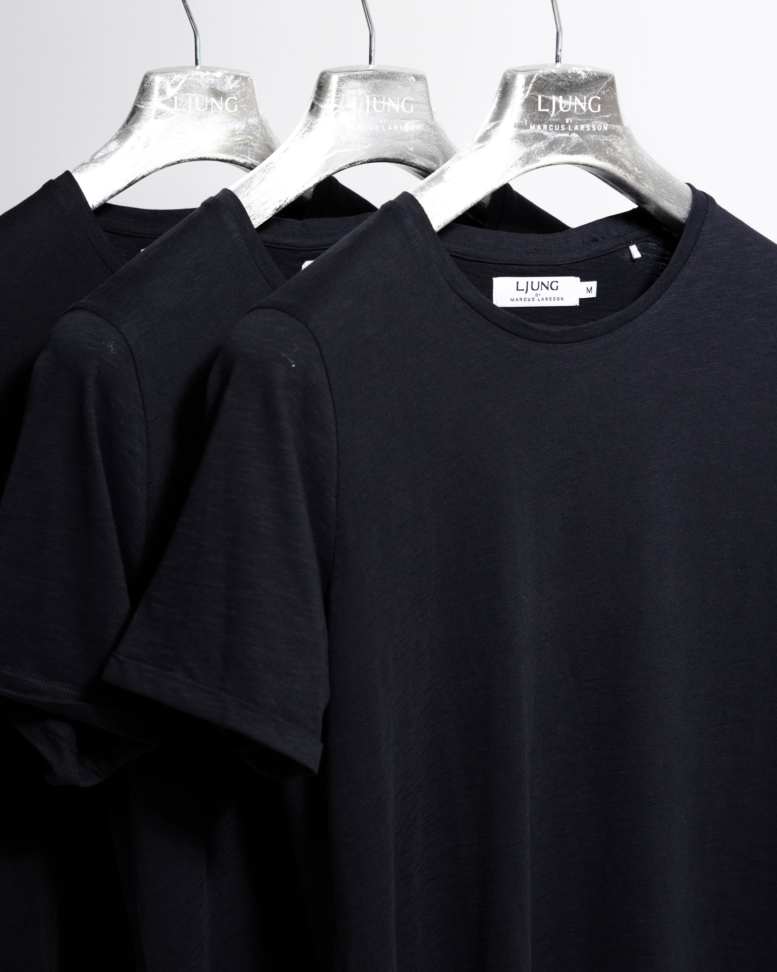 Core Tee 3 Pack - Black-Ljung by Marcus Larsson