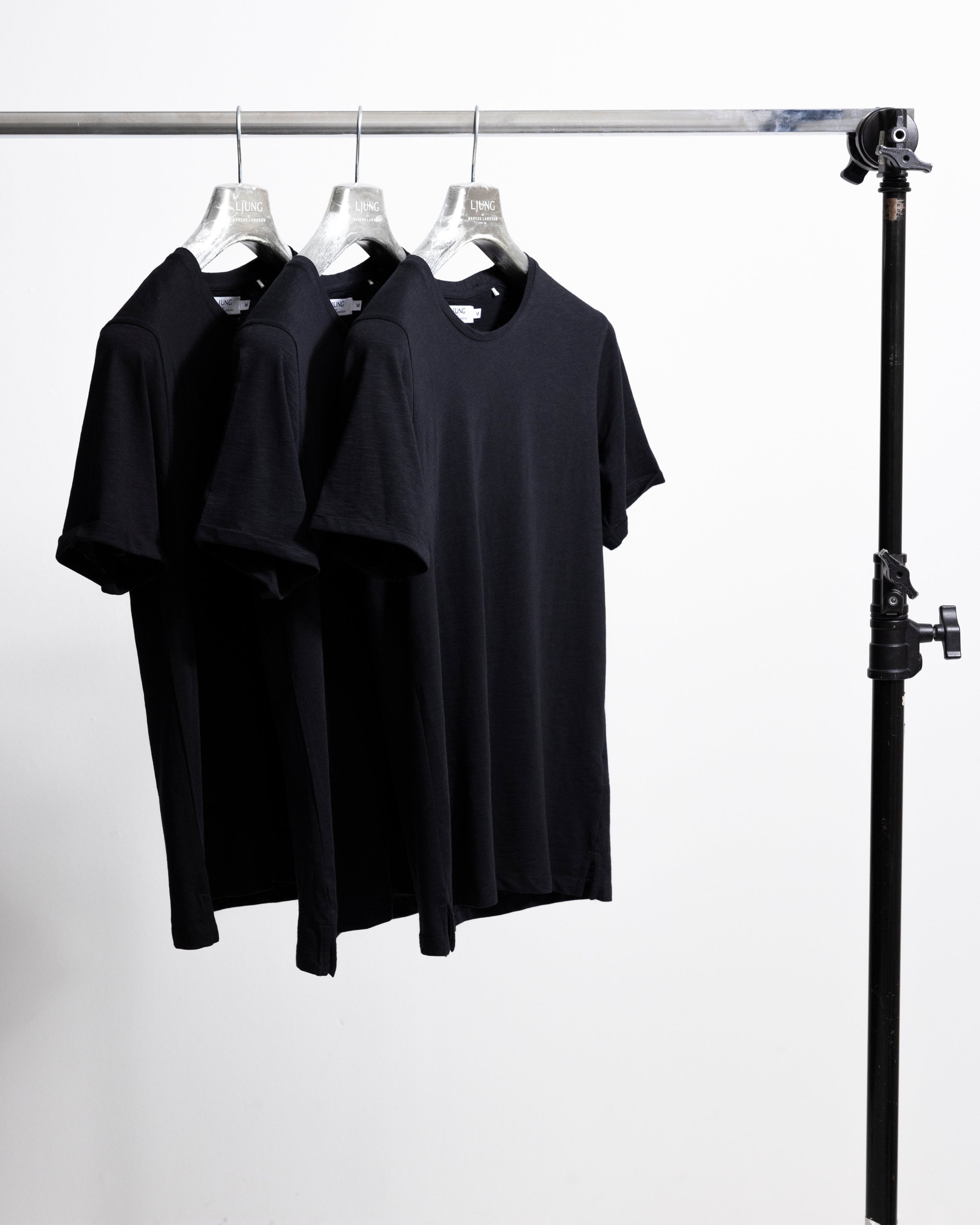 Core Tee 3 Pack - Black-Ljung by Marcus Larsson