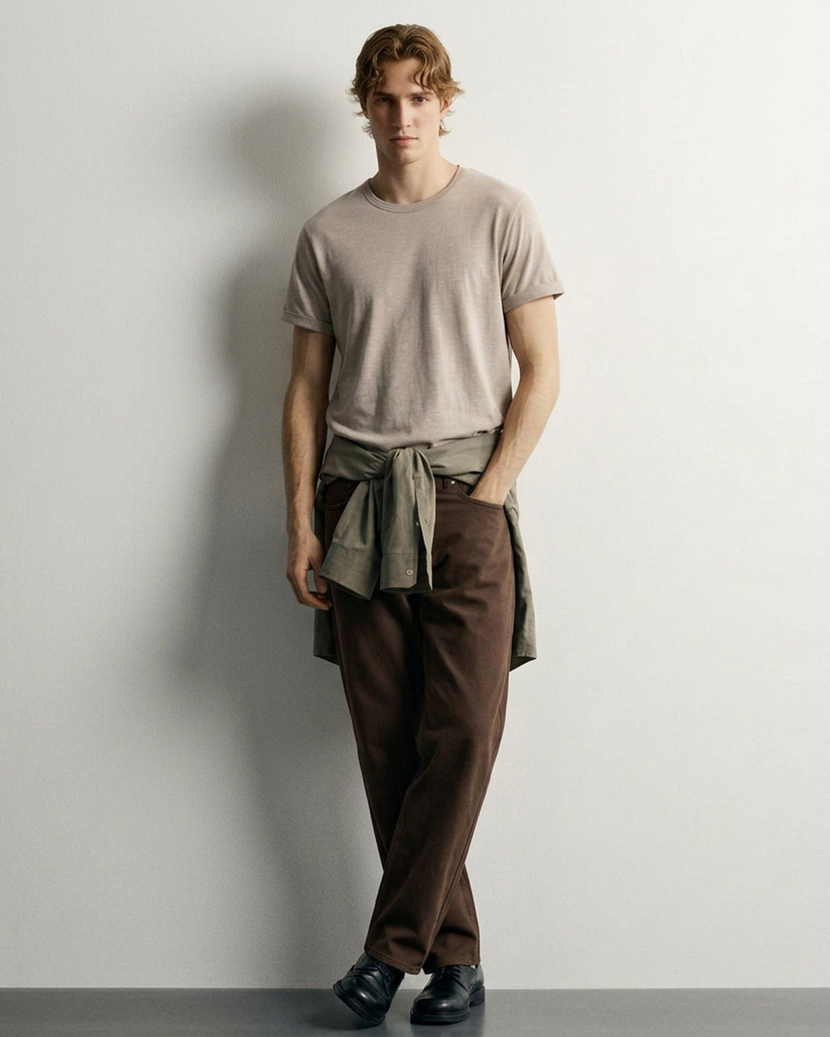 Core Tee 3 Pack - Dark Olive Green/ White/ Clay