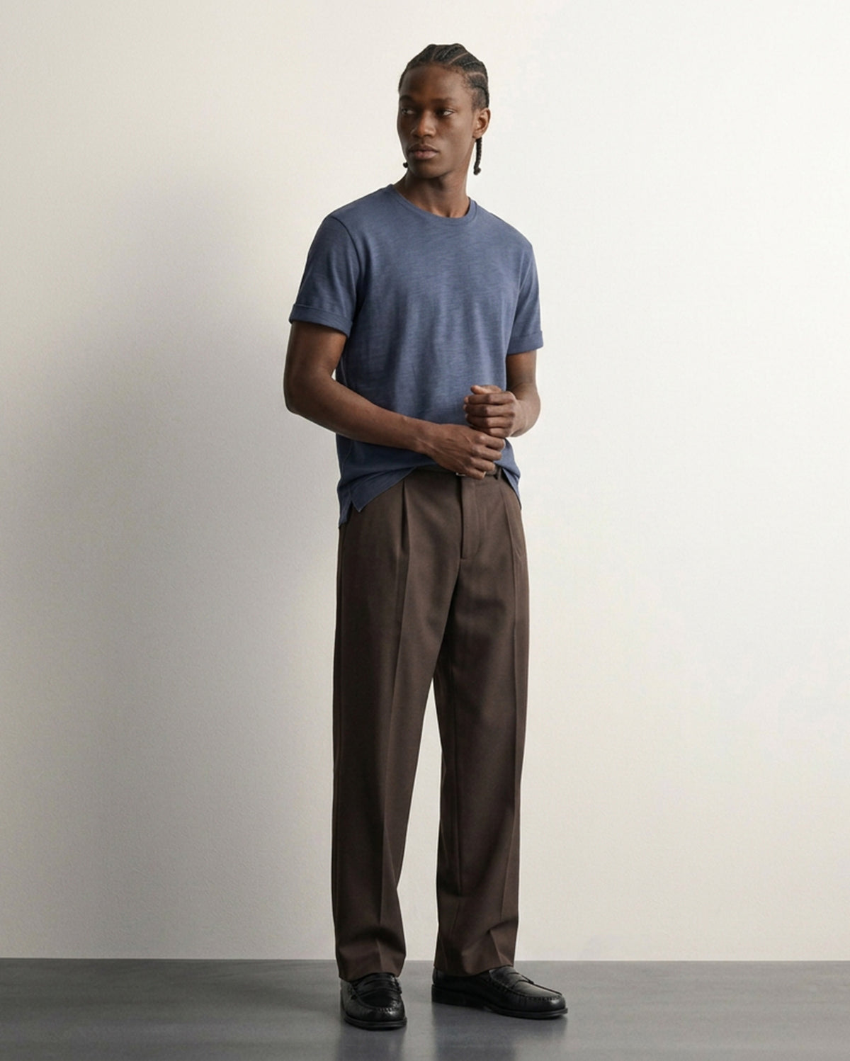 Core Tee - Dusty Blue