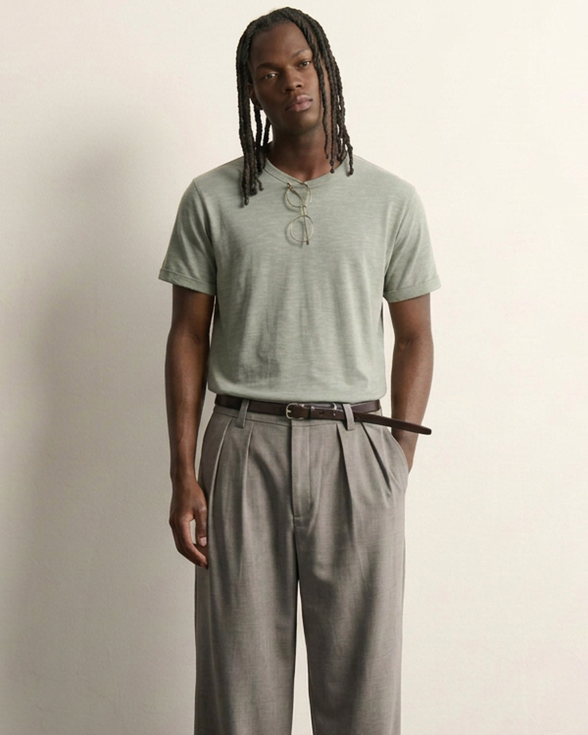 Core Tee - Khaki Green