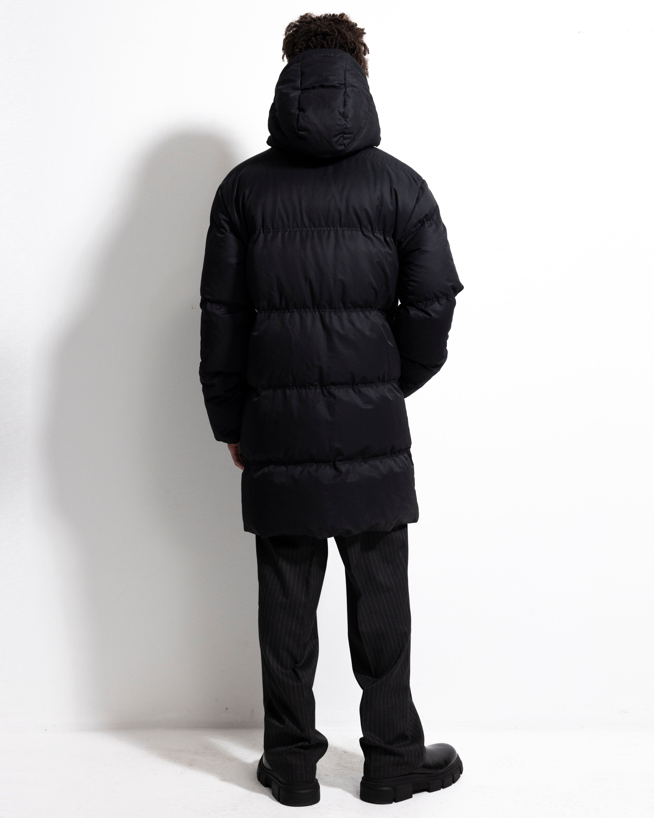 Puffer Coat - Black-Ljung by Marcus Larsson