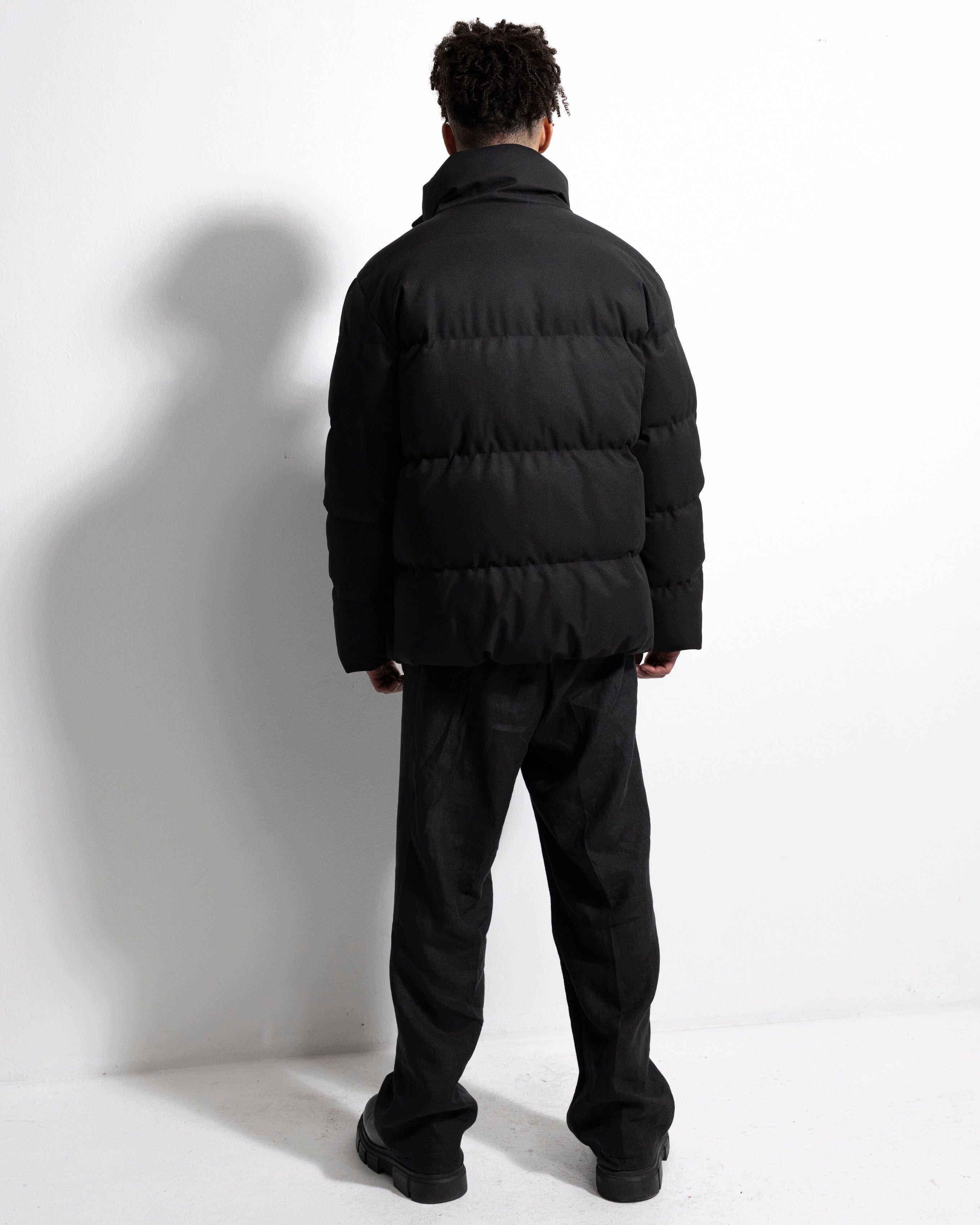 Puffer Jacket - Black-Ljung by Marcus Larsson