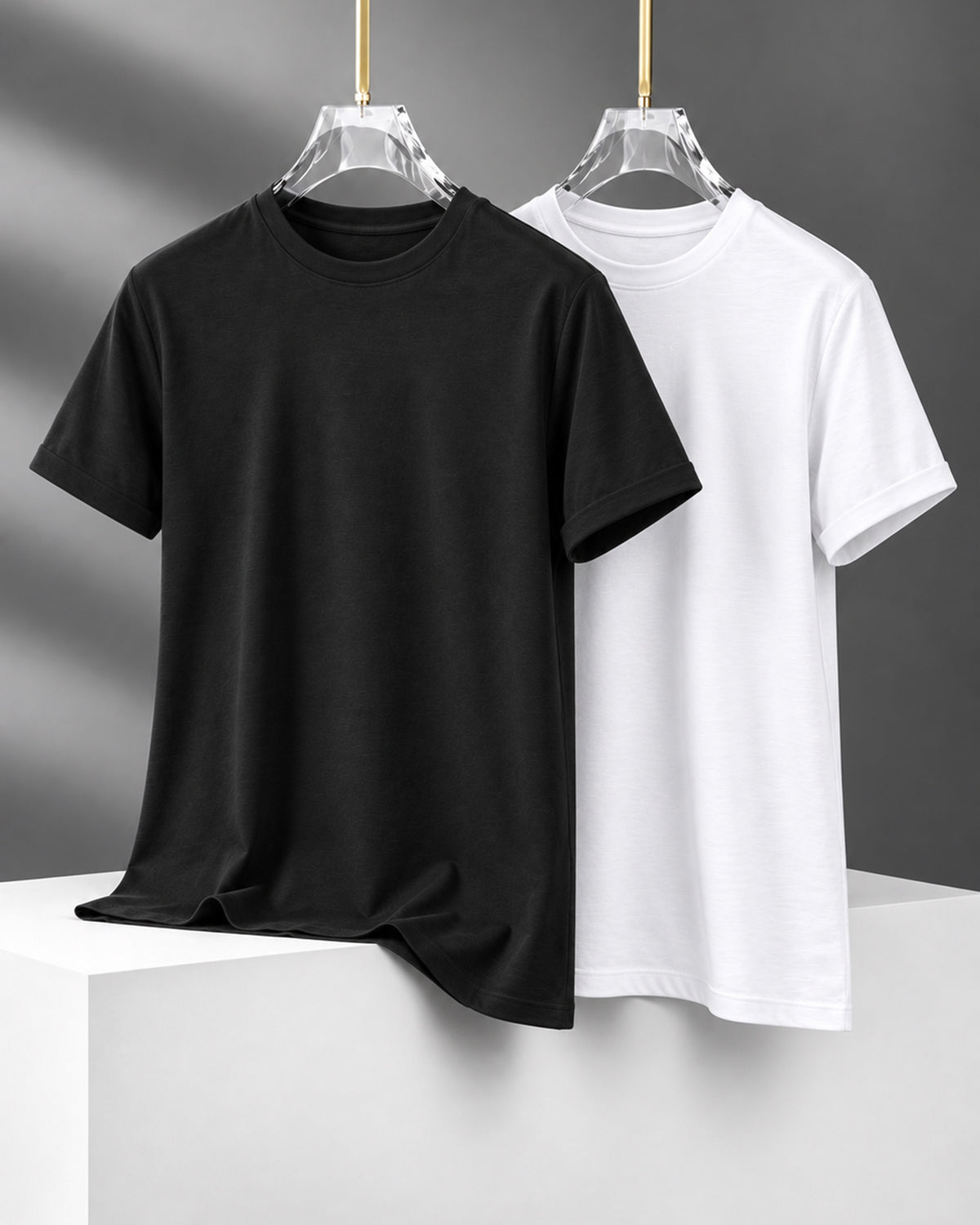 Skate Tee 2 Pack - Black/ White