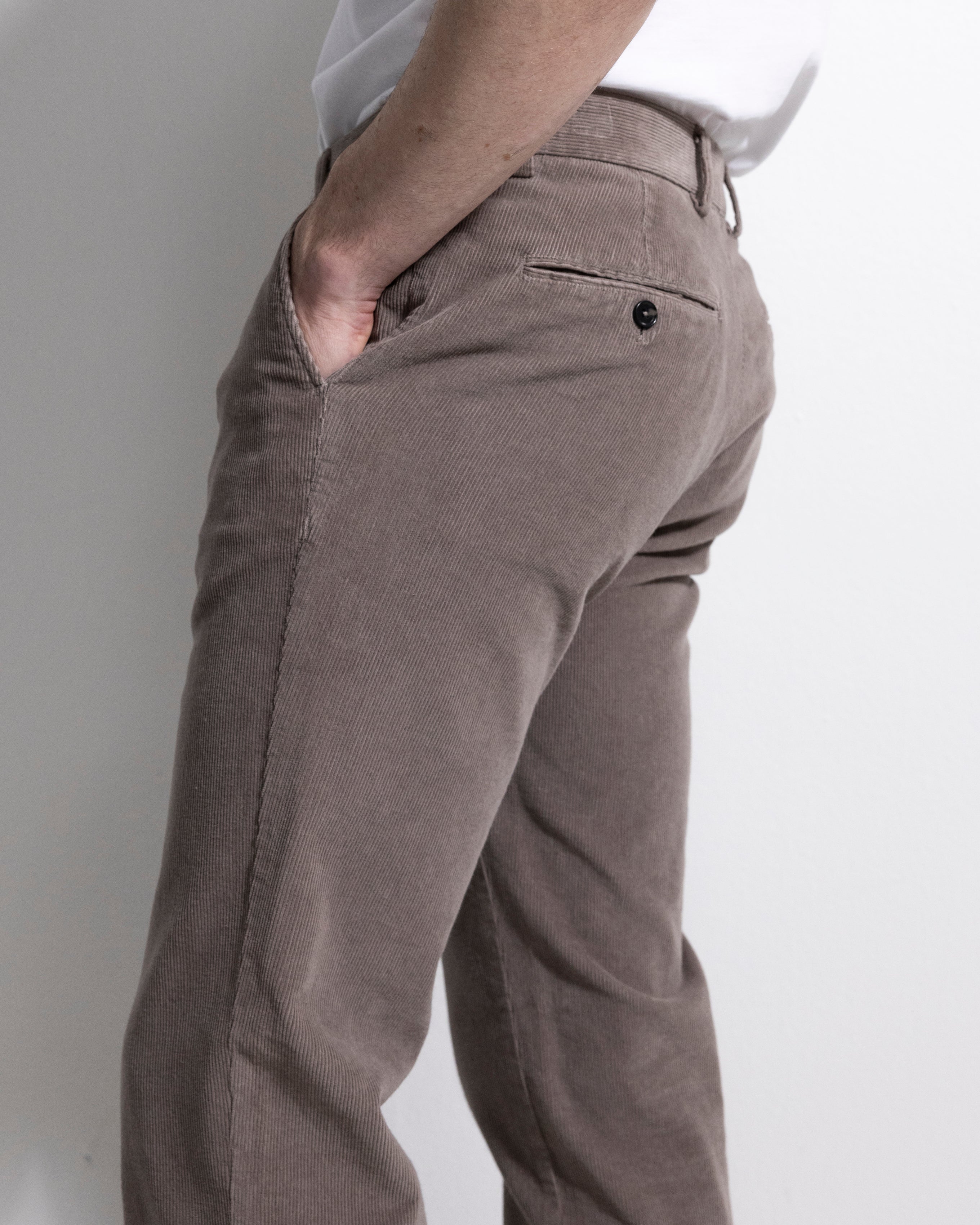 Trousers Cord - Clay-Ljung by Marcus Larsson