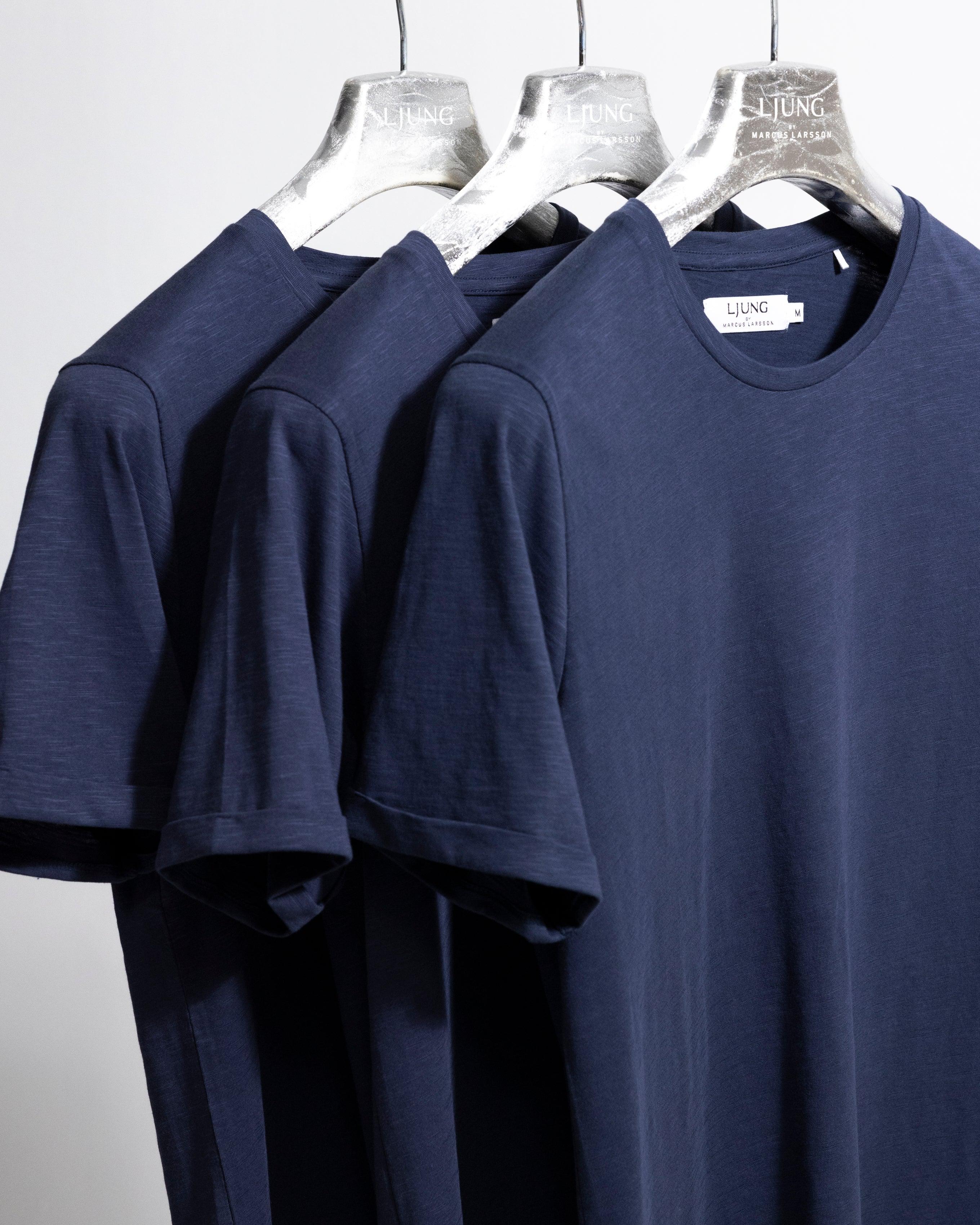 Core Tee 3 Pack - Dusty Blue-Ljung by Marcus Larsson