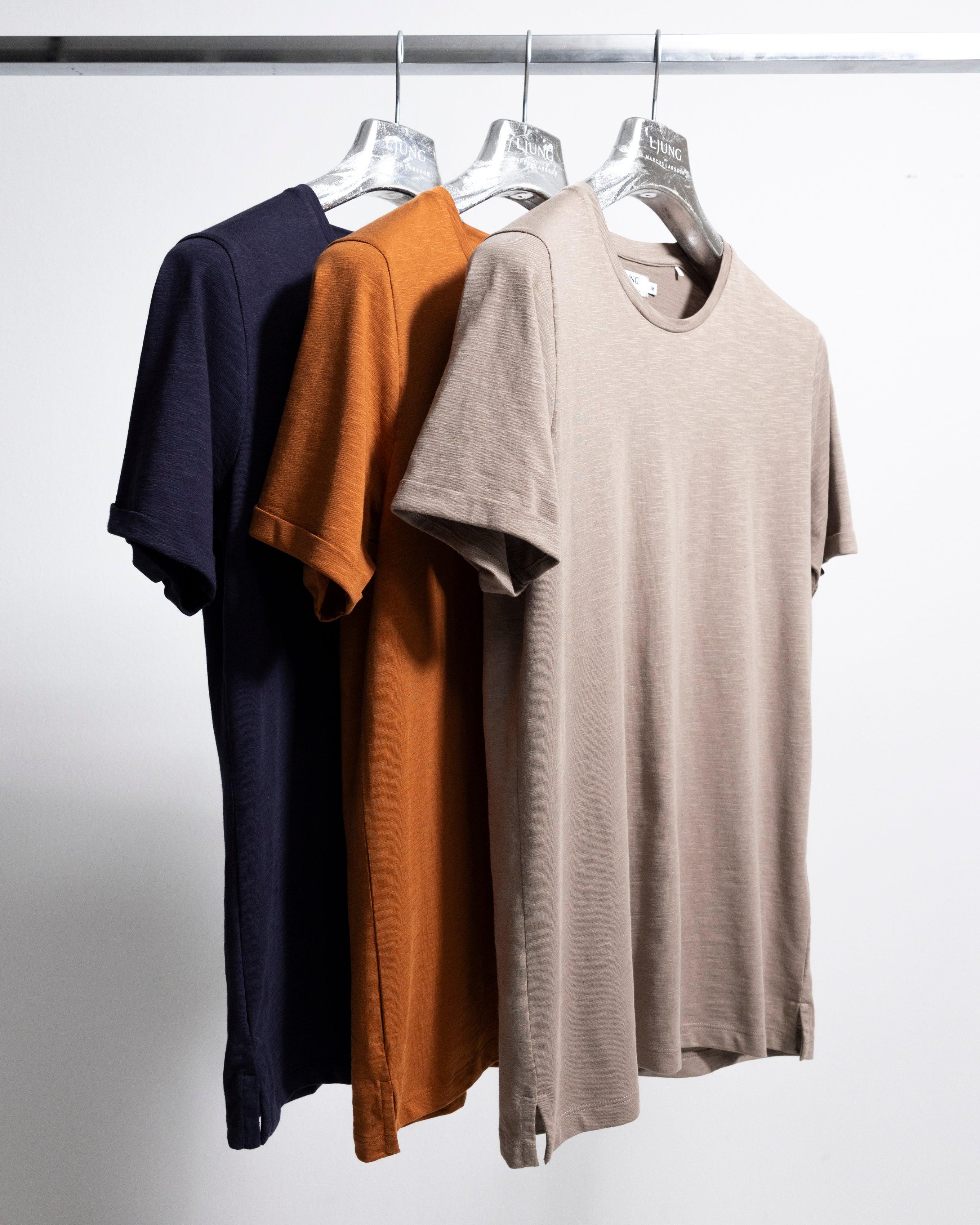 Core Tee 3 Pack - Navy/ Rust/ Clay-Ljung by Marcus Larsson